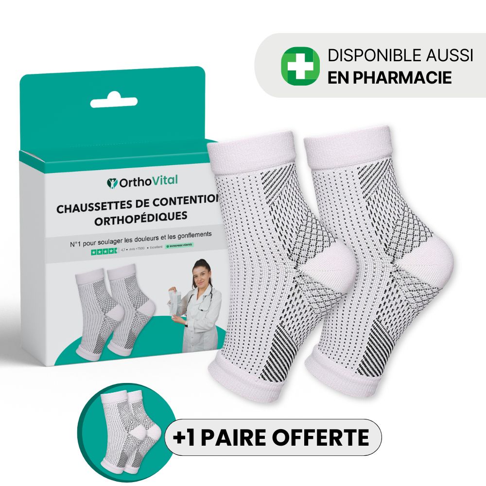 Compression Sport Recuperation Paires Chaussettes Compression