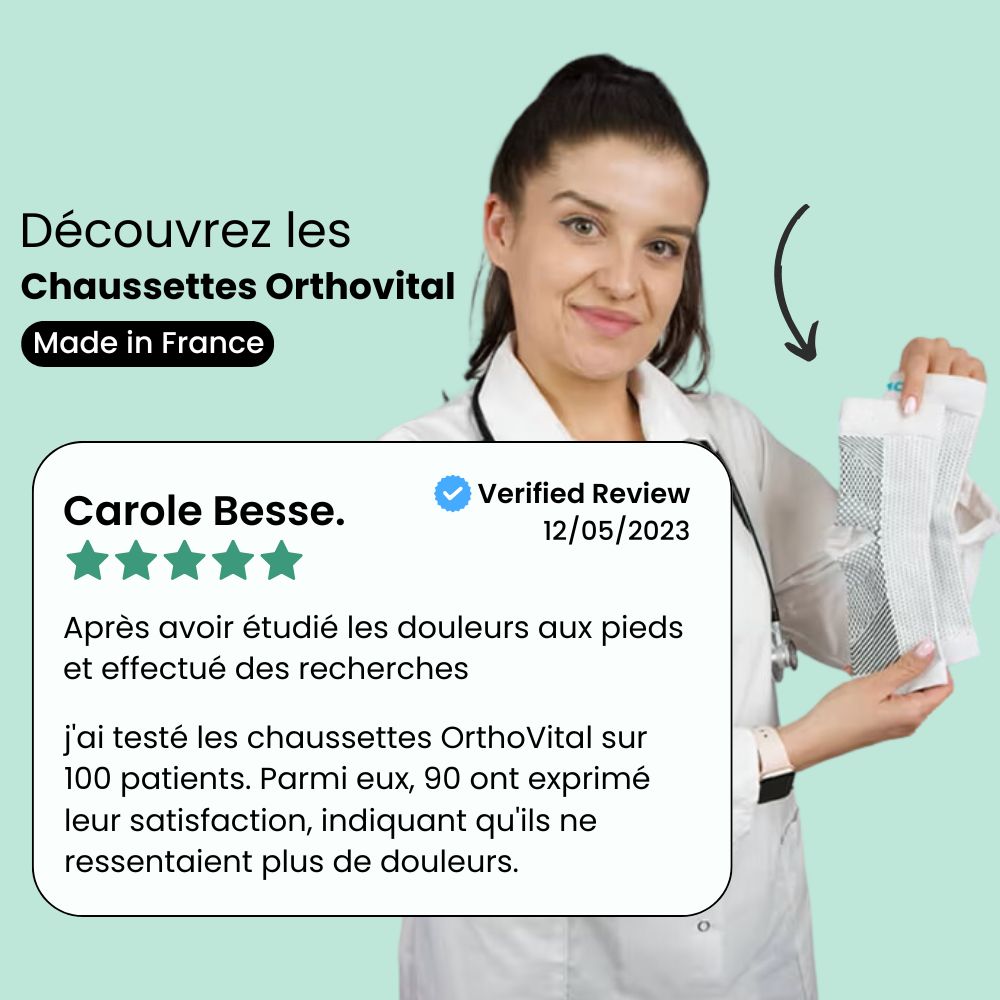 Chaussettes de contention orthopédiques OrthoVital